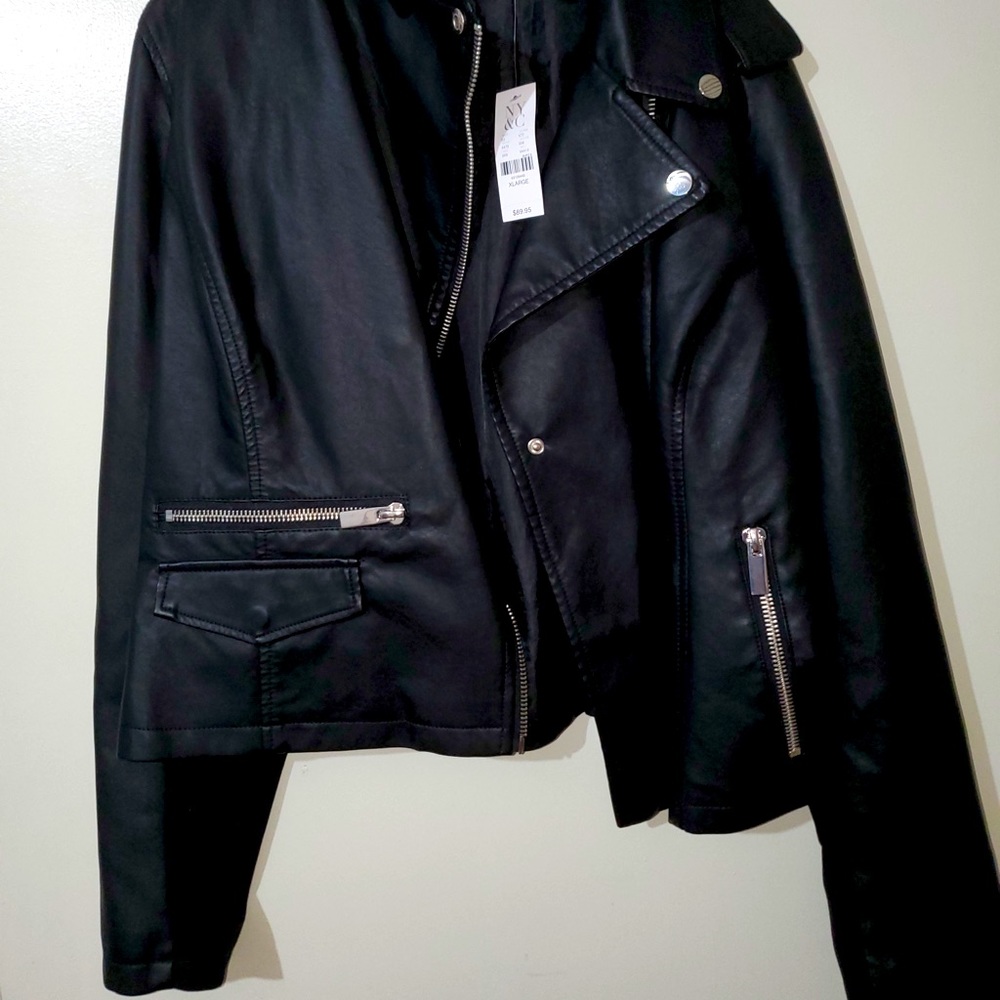 Leather Jacket never worn. NY& Company Brand